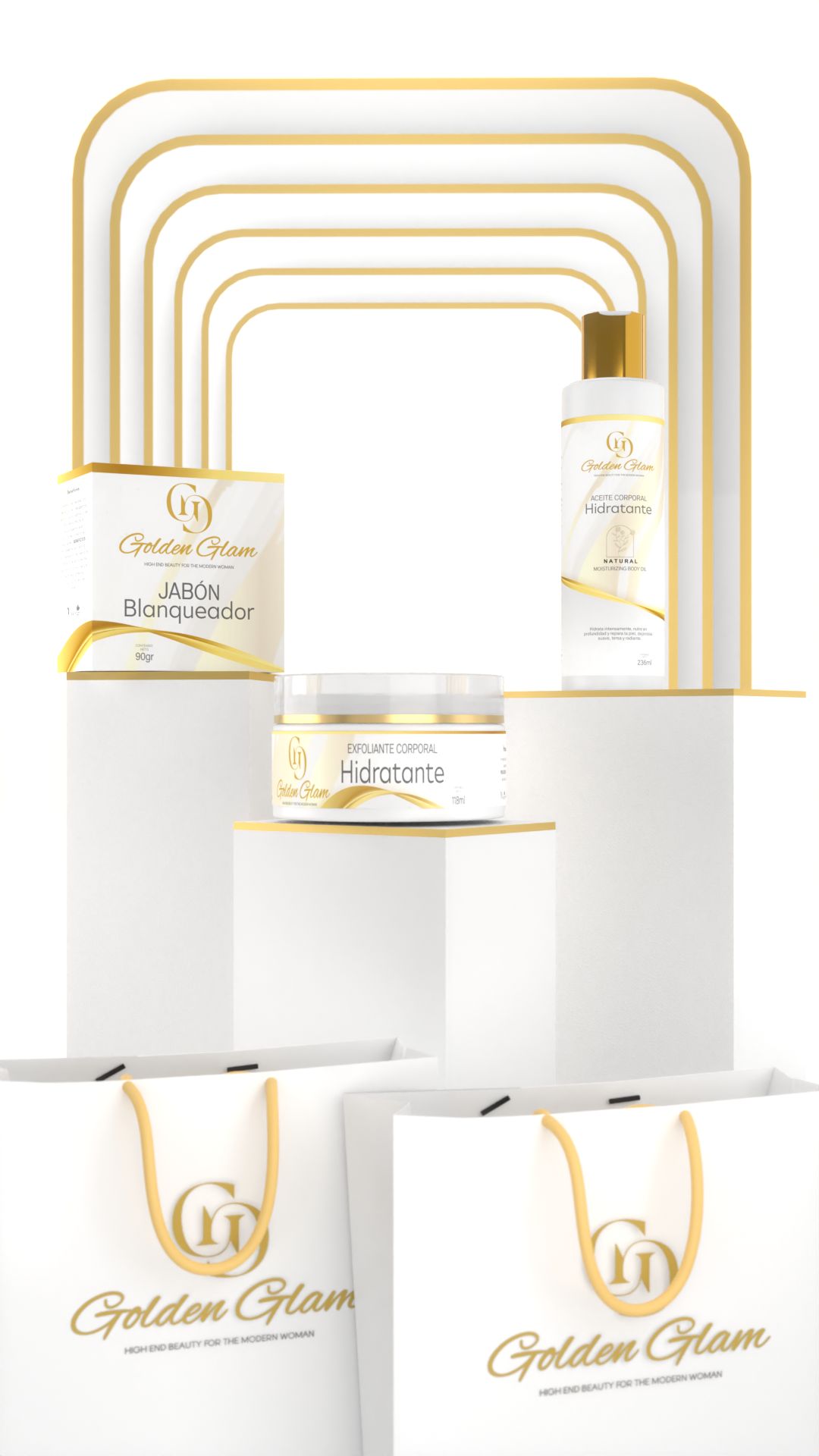 KIT GOLDEN  GLAM